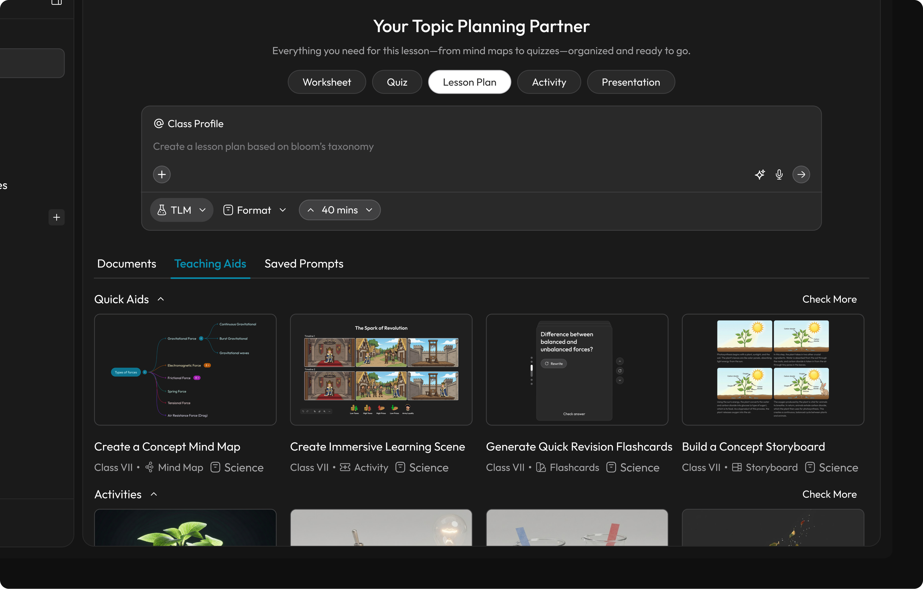 Context-Aware Launchpad Interface