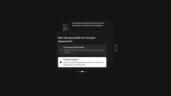 Calibration Q1 — How do you prefer to run your classroom?