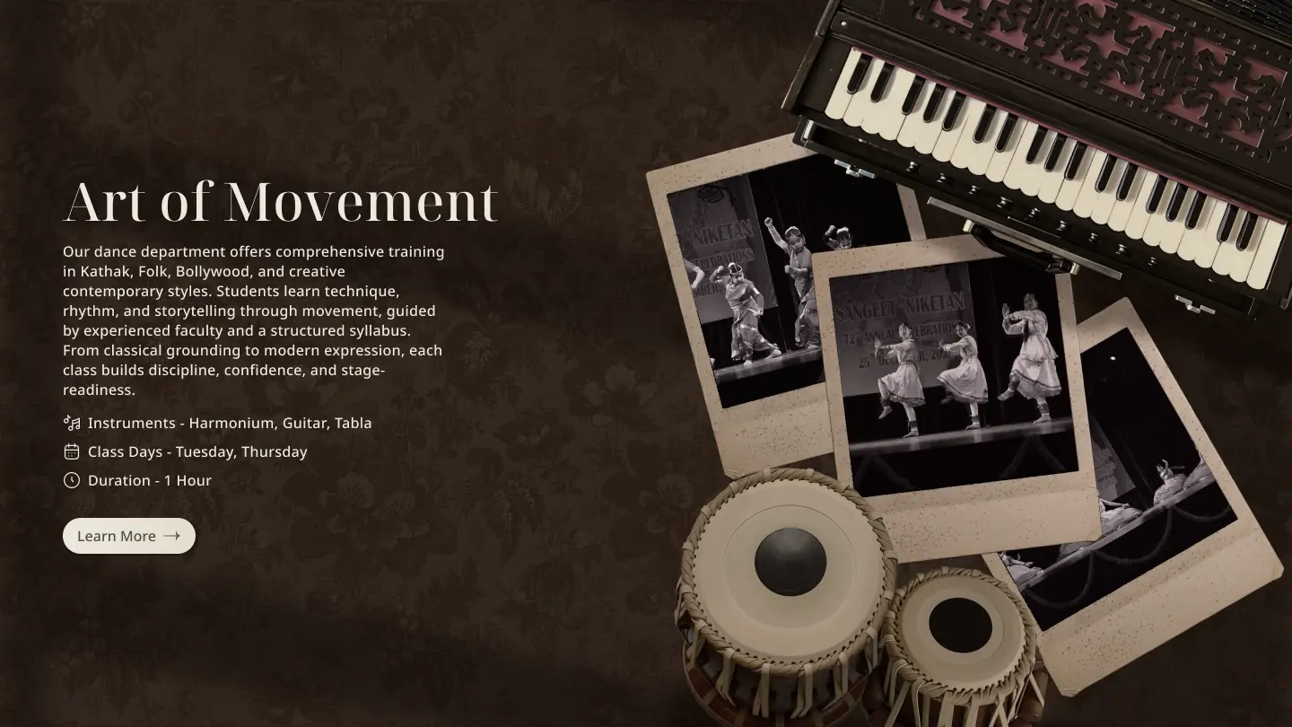 Dance Classes Showcase