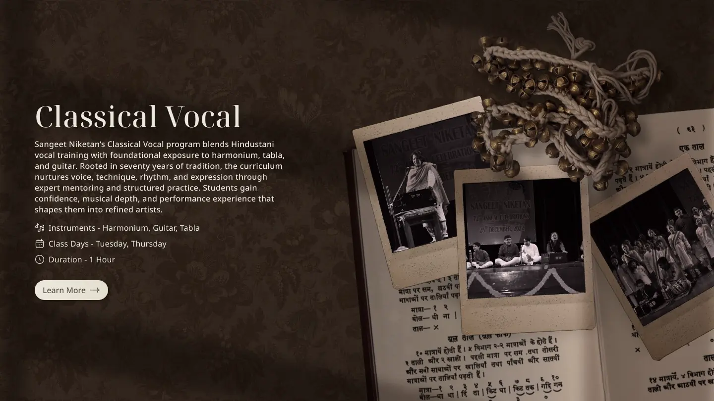 Music Classes Showcase